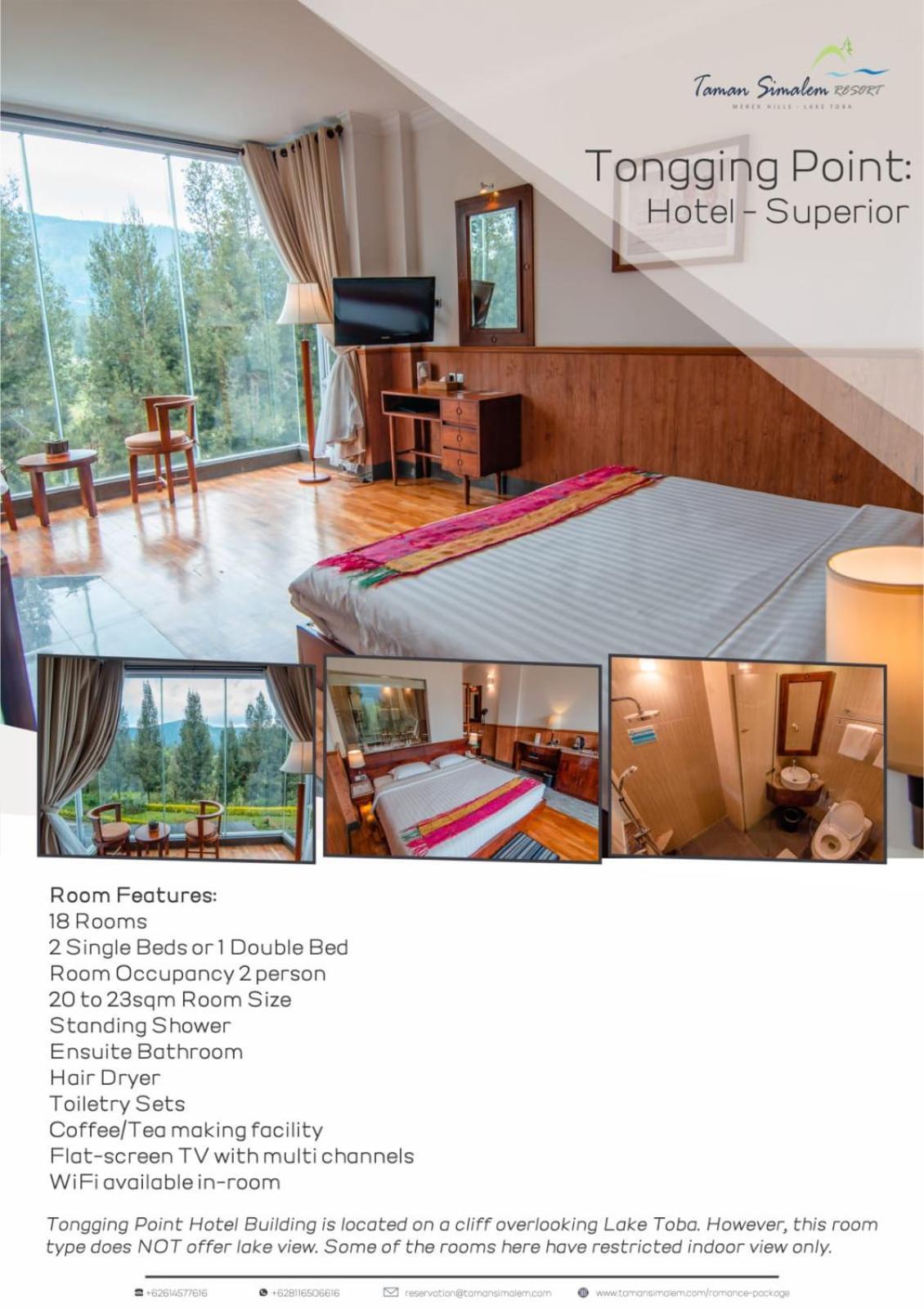 Taman Simalem Resort Tongging Екстериор снимка